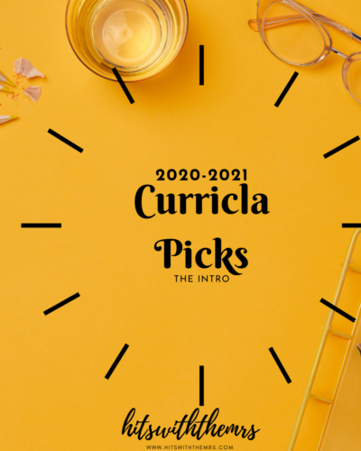2020-2021 Curriculum Picks: The Intro