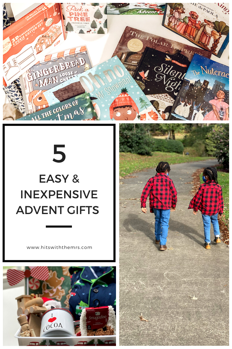 5 Easy & Inexpensive Advent Gift Ideas