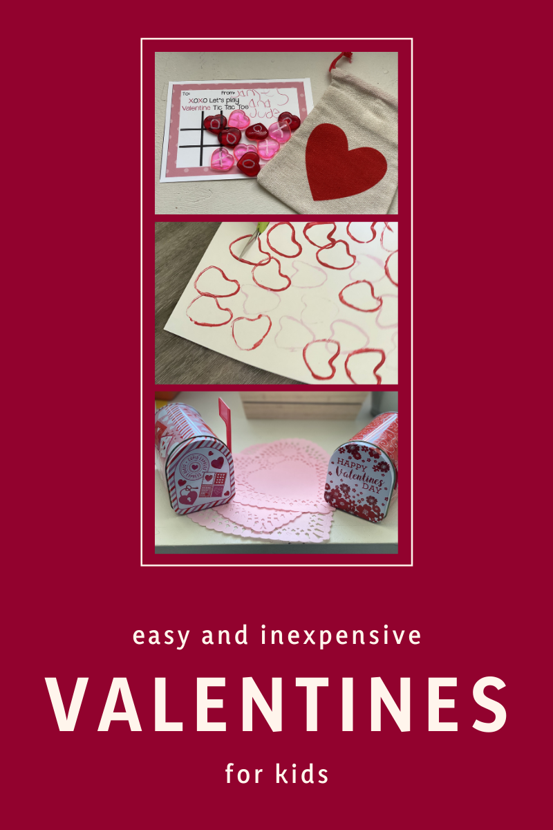 Easy and Inexpensive Valentine’s for Kids